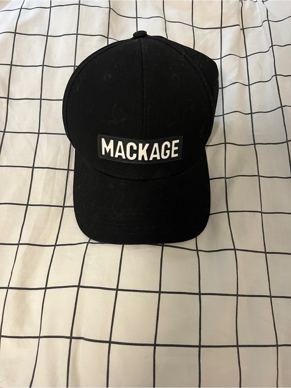 Mackage Black Baseball Cap
